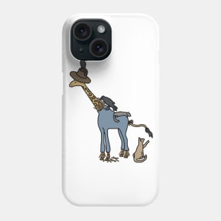 Giraffe Scarecrow Phone Case