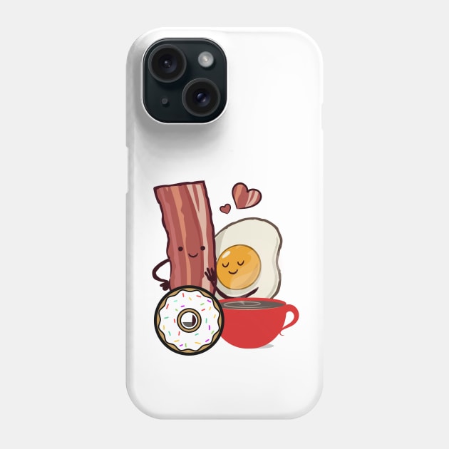 FUNNY Bacon And Eggs Breakfast Phone Case by SartorisArt1