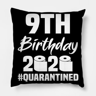 9th Birthday 2020 Quarantined Pillow