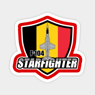 Belgian F-104 Starfighter Magnet