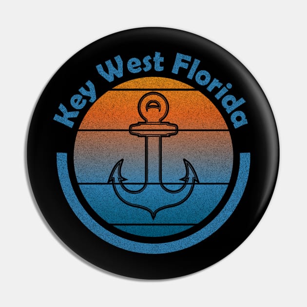 Key West Sailor - Conch Republic Sailing The Florida Keys Pin by eighttwentythreetees