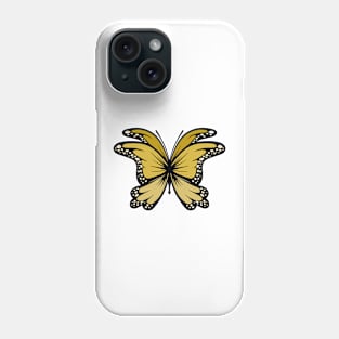 yellow Butterfly Phone Case