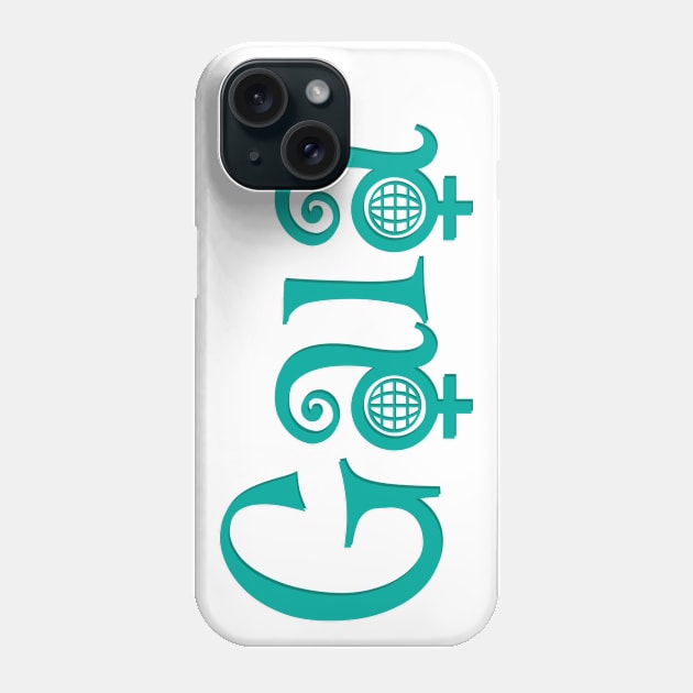 GAIA is female Phone Case by bluehair