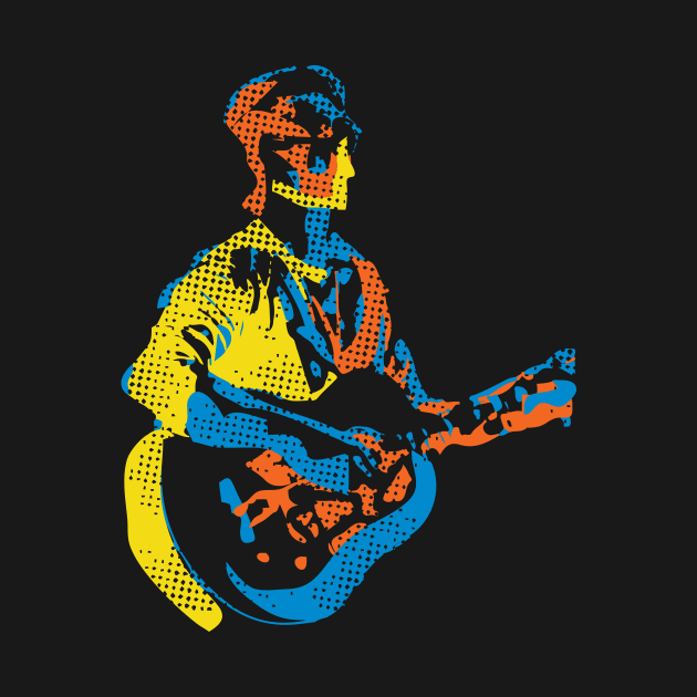 The Pop Art Guitarist by jazzworldquest