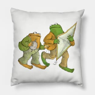 Frog and Toad Pillow