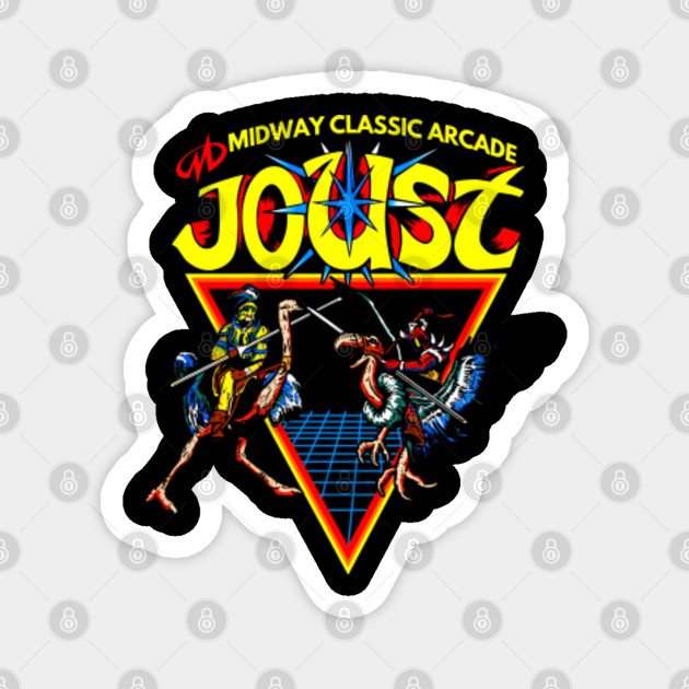 Midway Classic Arcade Joust Joust Magnet Teepublic Au