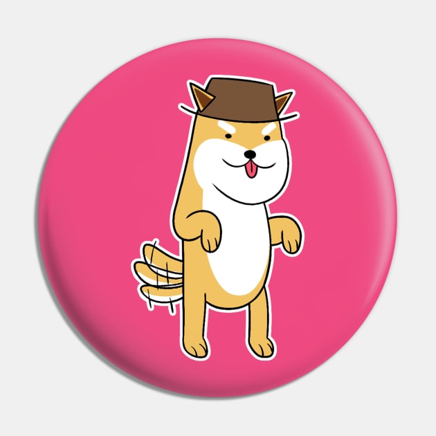 Shiba Inu Pin by robsartstuff