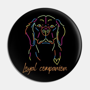 Loyal companion Pin