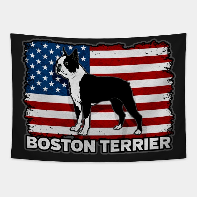 Boston Terrier Tapestry by RadStar