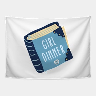 Girl Dinner Tapestry