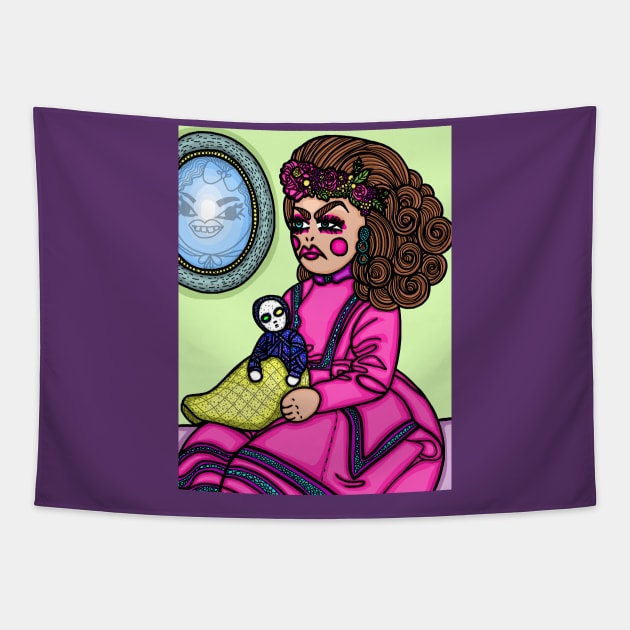 Lil Poundcake Tapestry by COLORaQUEEN