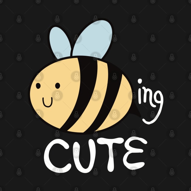 Beeing Cute Adorable Bee Cartoon A-2 by itsMePopoi