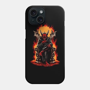 Devil in hell Phone Case