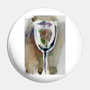 Wine Glass Pin
