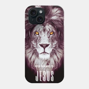 The Lion of Judah is Jesus V2 Phone Case