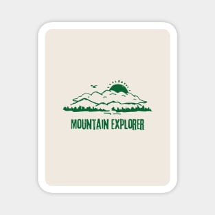 Mountain Explorer Magnet
