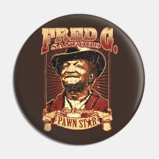 FRED PAWN STAR Pin