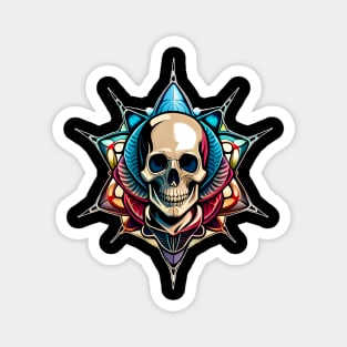 Skull star Magnet