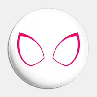 Pink eyes Pin