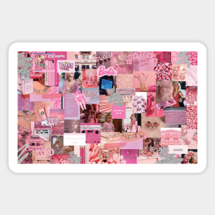 Pink Aesthetic Stickers Teepublic Au