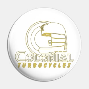 Colonial Turbine Helmet Tee Pin