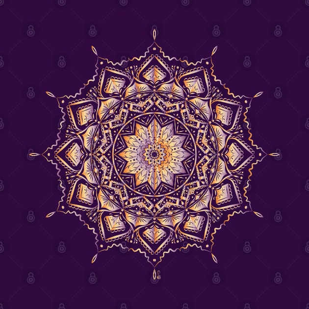 Elegant mandala by HagalArt