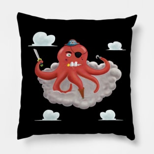 Pirate Octopus Pillow