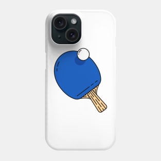 Ping Pong Paddle - Blue Version - Not Text Pingpong Table Tennis Whiff Whaff Phone Case