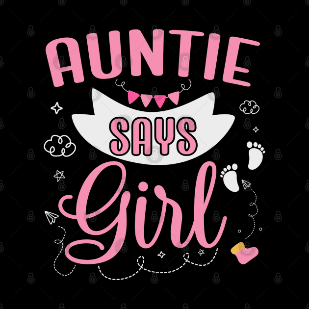 Auntie says Girl cute baby matching family party by ARTBYHM