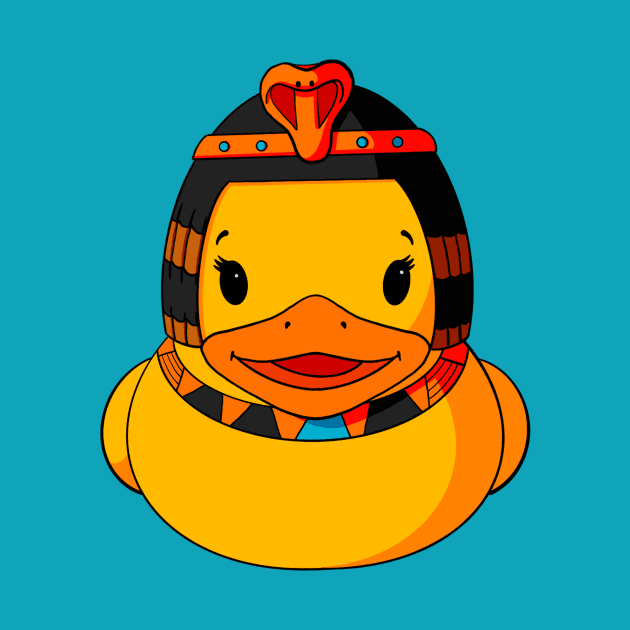 Cleopatra Rubber Duck by Alisha Ober Designs