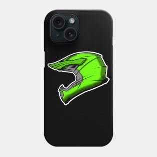 Motocross helmet Phone Case