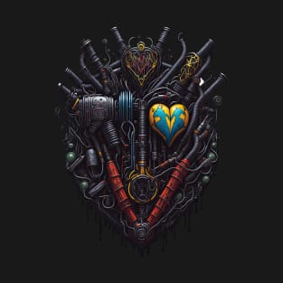 Cyborg Hearts T-Shirt