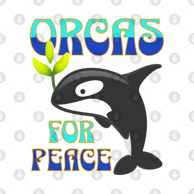 Orcas for Peace by Distinct Designs NZ