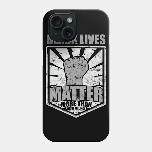 Black Lives Matter Anti Racism Gift BLM Phone Case by Keetano