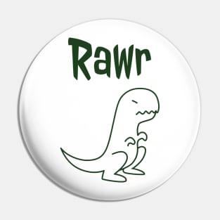 Rawr Pin