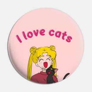 I love cats Pin