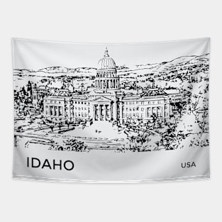 Idaho State USA Tapestry