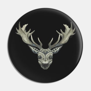 Masked Stag Pin