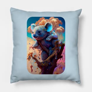 Blue Koala Pillow