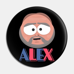 If Alex Jones Was a South Park Character Pin