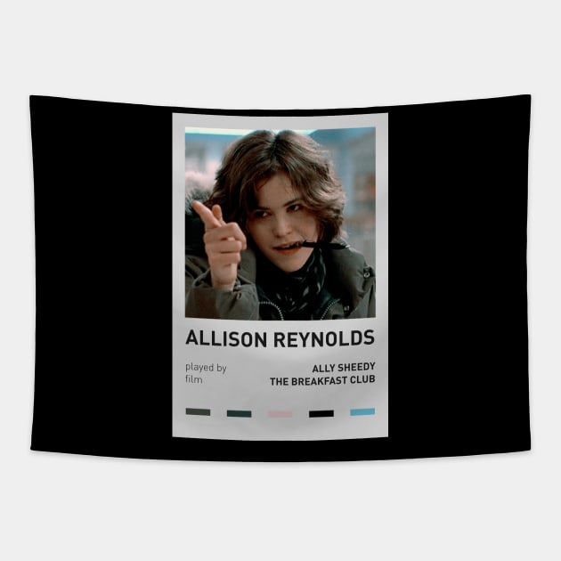 Ally Sheedy as Alisson Reynolds in The Breakfast Club Tapestry by sinluz