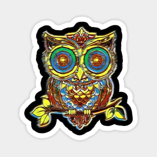 Owl Art Magnet