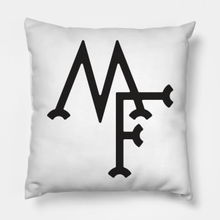 Meadows Farm NJ Cattle Brand Pillow