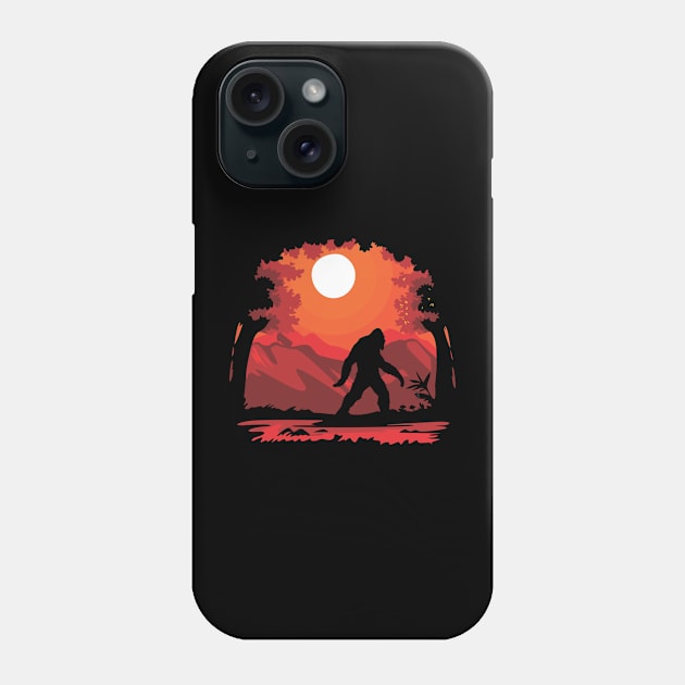 Forest Bigfoot Phone Case by Vault Emporium