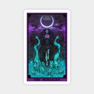 The Morrigan Death Tarot Card Magnet