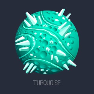 Turquoise Planet T-Shirt