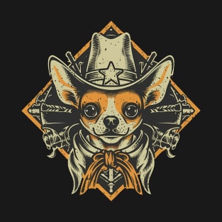 Chihuahua Cowboy T-Shirt