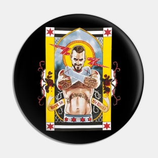 CM Punk vintage Pin