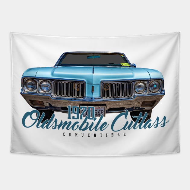 1970 Oldsmobile Cutlass Convertible Tapestry by Gestalt Imagery
