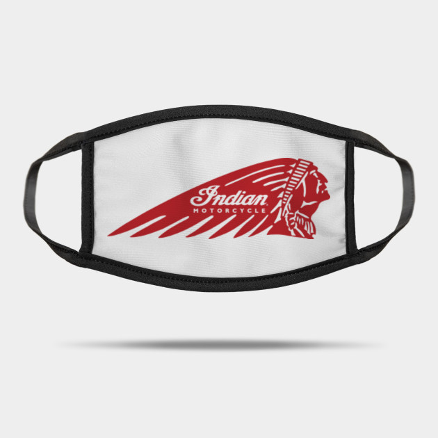 Indian Motorcycle Logo Indian Motorcycle Mask Teepublic Au
